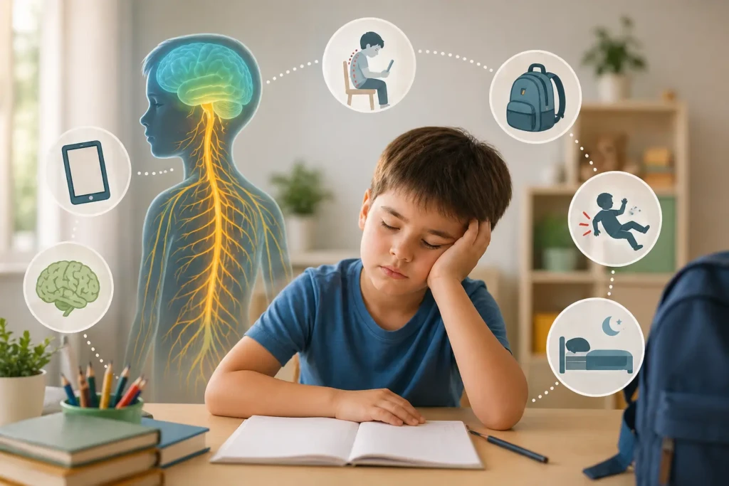 Por qué tu hijo se cansa rápido