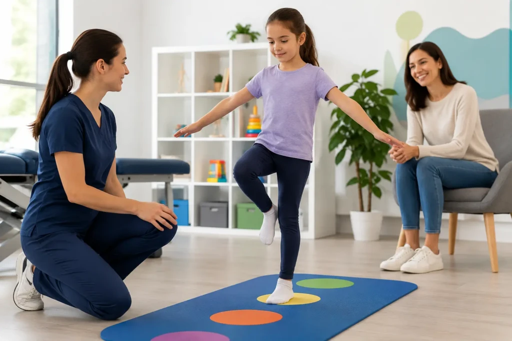 Problemas de equilibrio en los niños