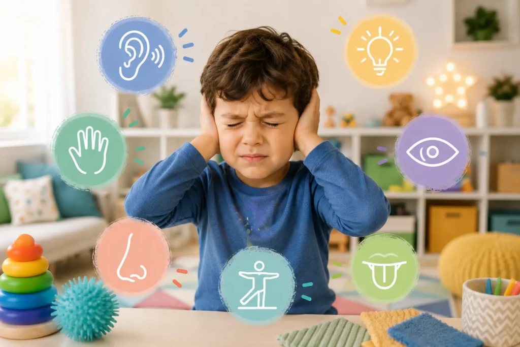 sensibilidad sensorial en niños
